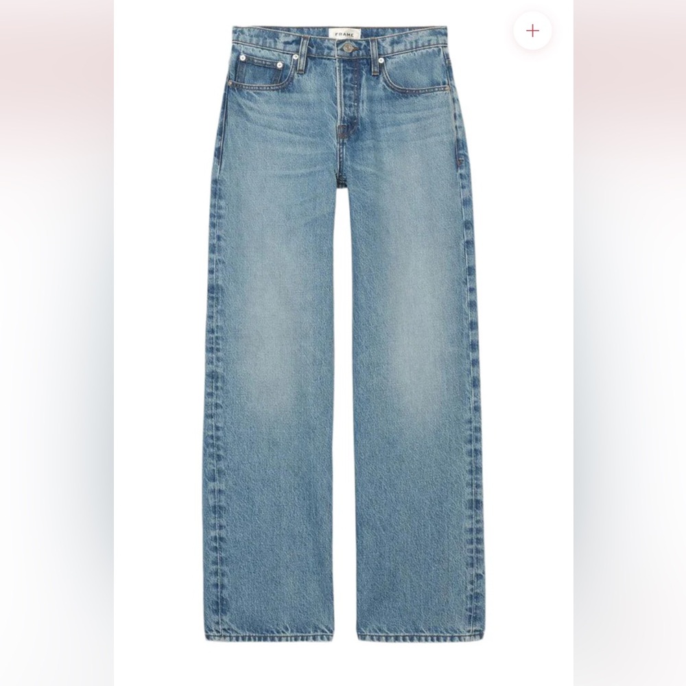 Frame Denim Slouchy Straight Jeans